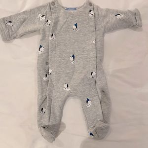 Jacadi. Newborn one piece. One month.